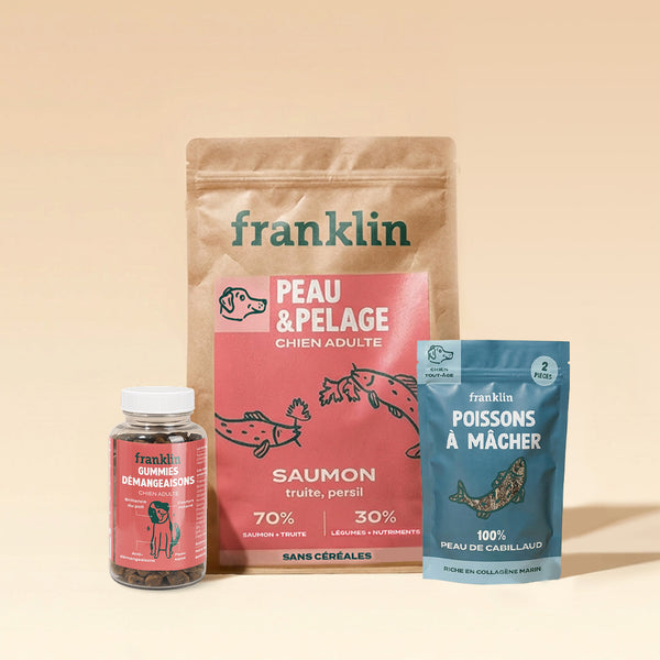 PACK PEAU ET PELAGE CHIEN