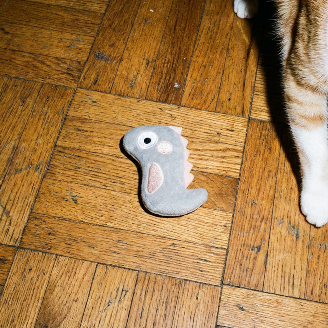 JOUET DINOSAURE CHAT