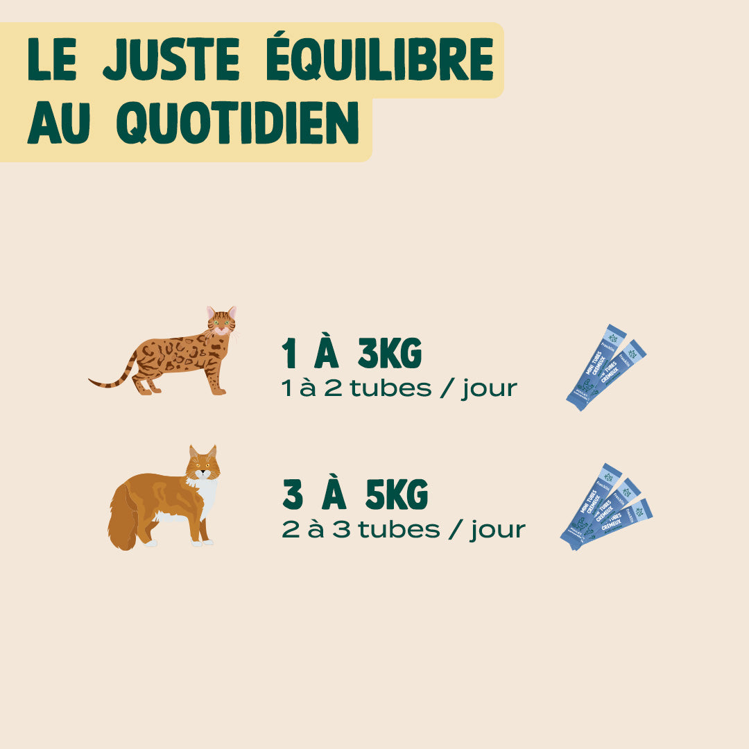 MINI TUBES CRÉMEUX POULET, CAMOMILLE