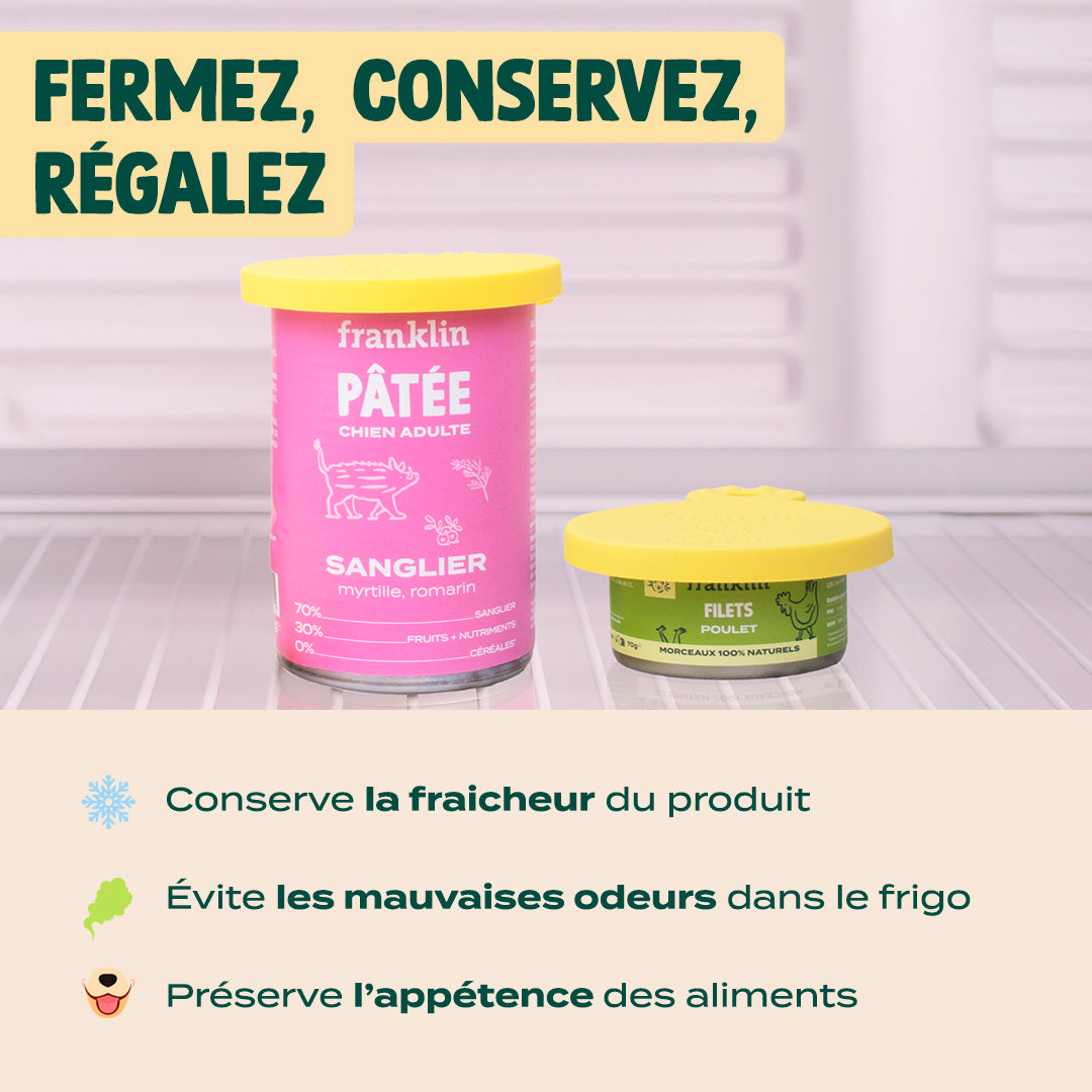 COUVERCLE POUR PÂTÉES