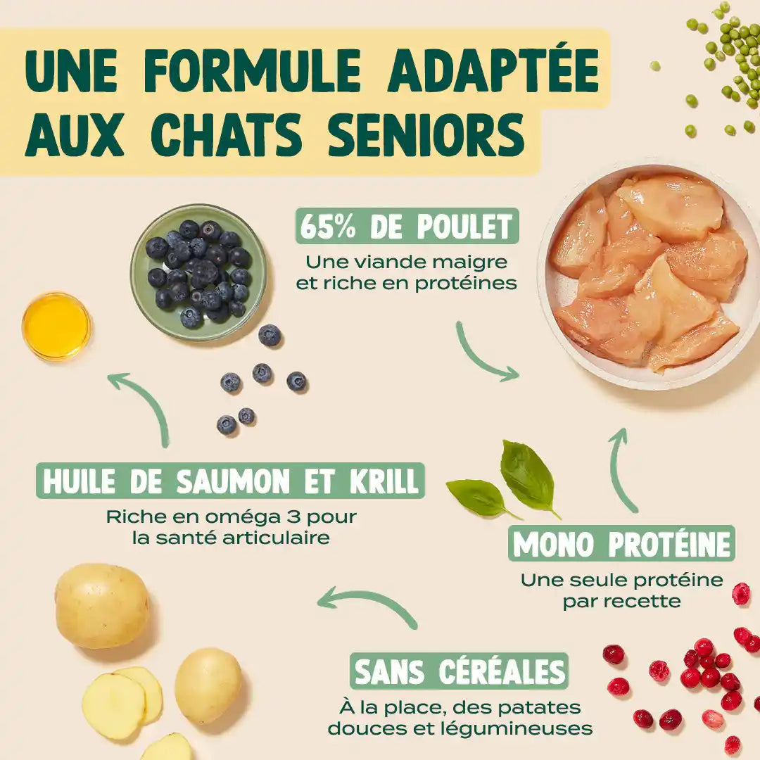 POULET, MYRTILLE, BASILIC