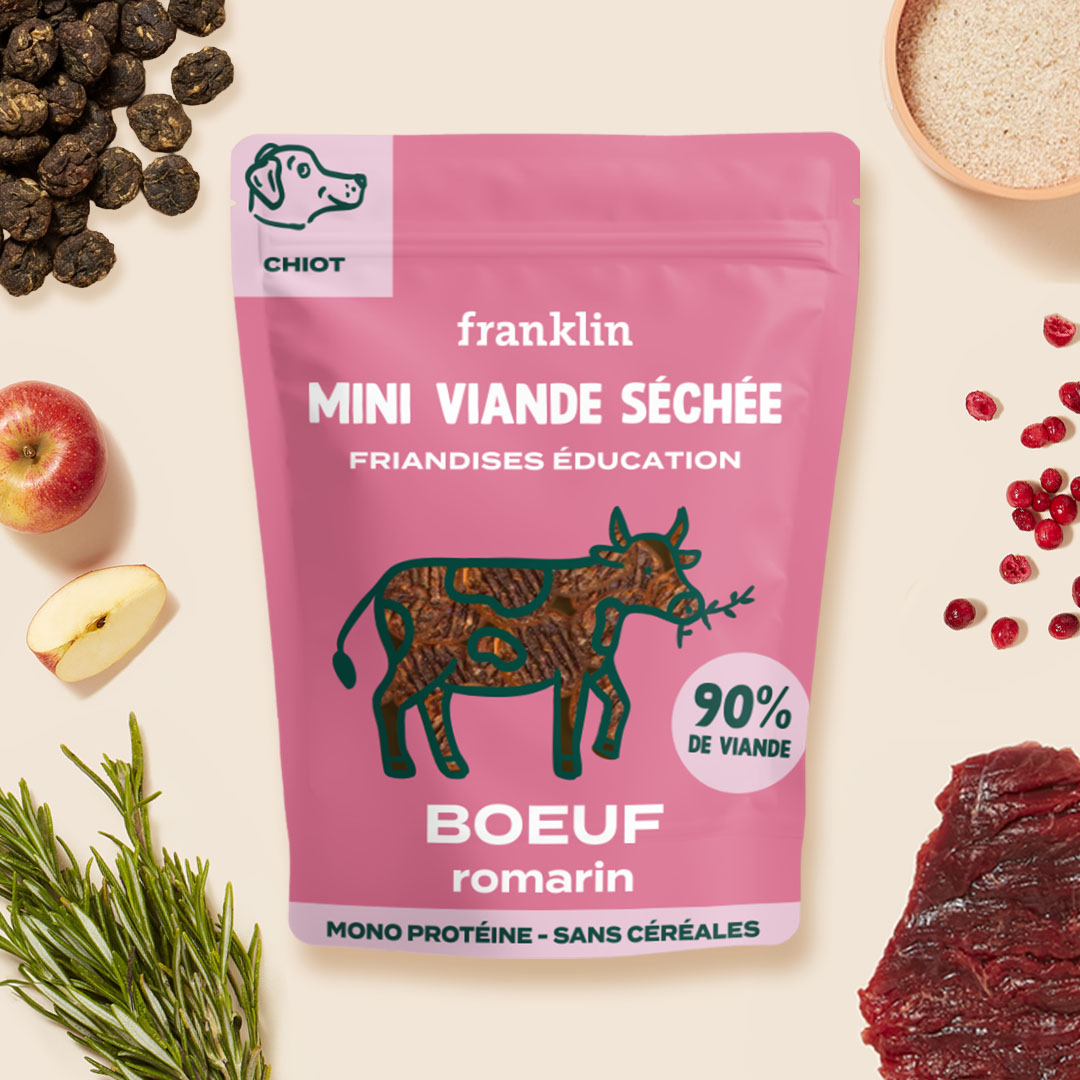 Franklin Alimentation premium pour chien et chat. Choisissez la meilleure nourriture pour votre animal : Croquettes sans céréales riches en protéines et faibles en glucides. Découvrez notre large gamme de pâtées et de friandises riches en viande !