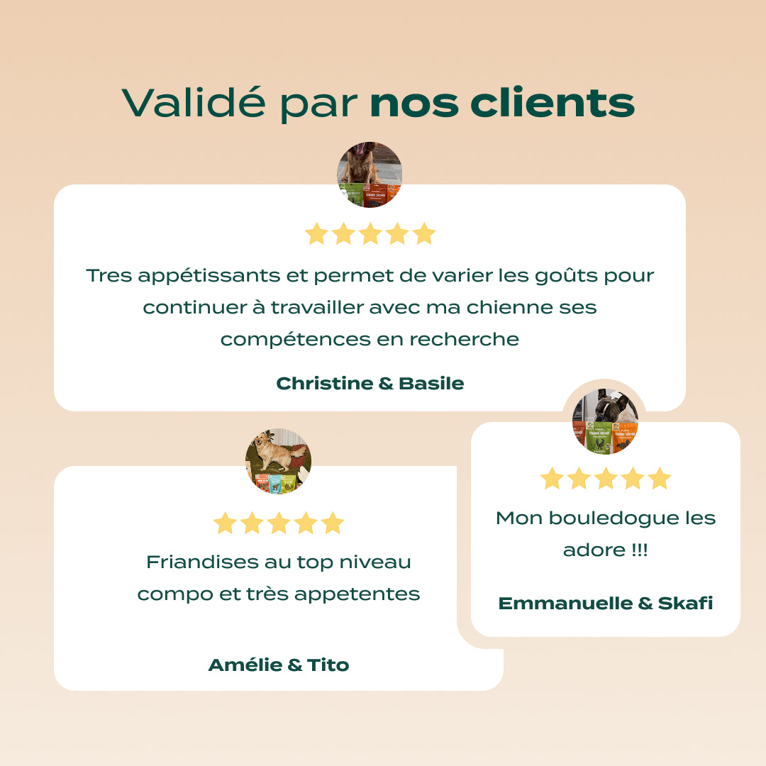 TRIO VIANDE SÉCHÉE