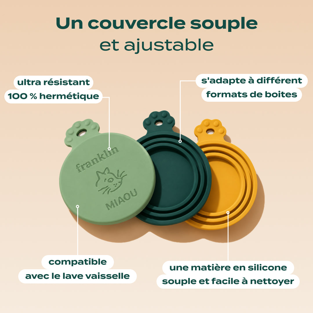 COUVERCLE POUR PÂTÉES & FILETS