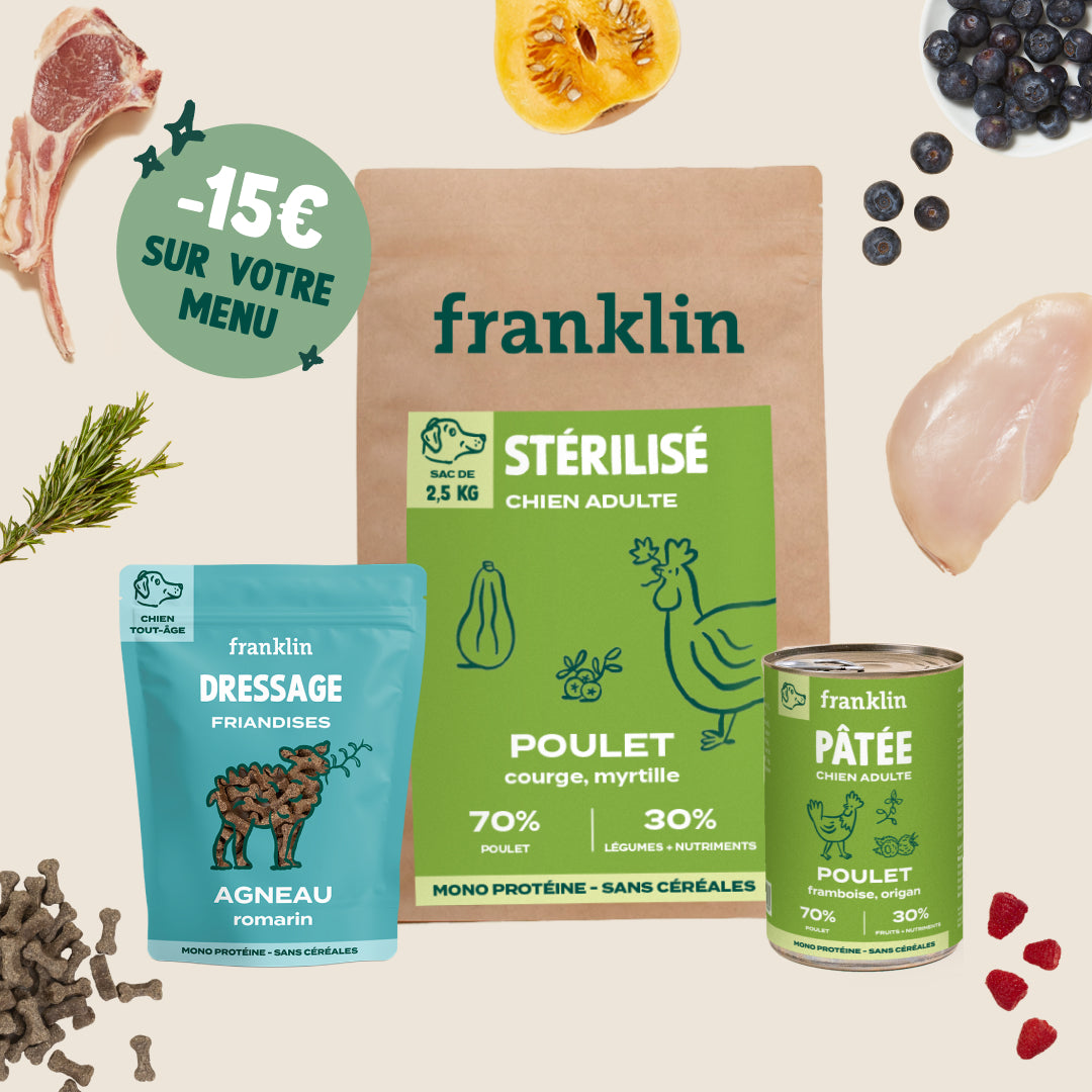 PACK POUR CHIEN STÉRILISÉ