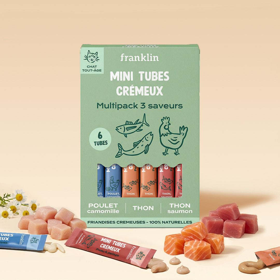 Franklin Alimentation premium pour chien et chat. Choisissez la meilleure nourriture pour votre animal : Croquettes sans céréales riches en protéines et faibles en glucides. Découvrez notre large gamme de pâtées et de friandises riches en viande !