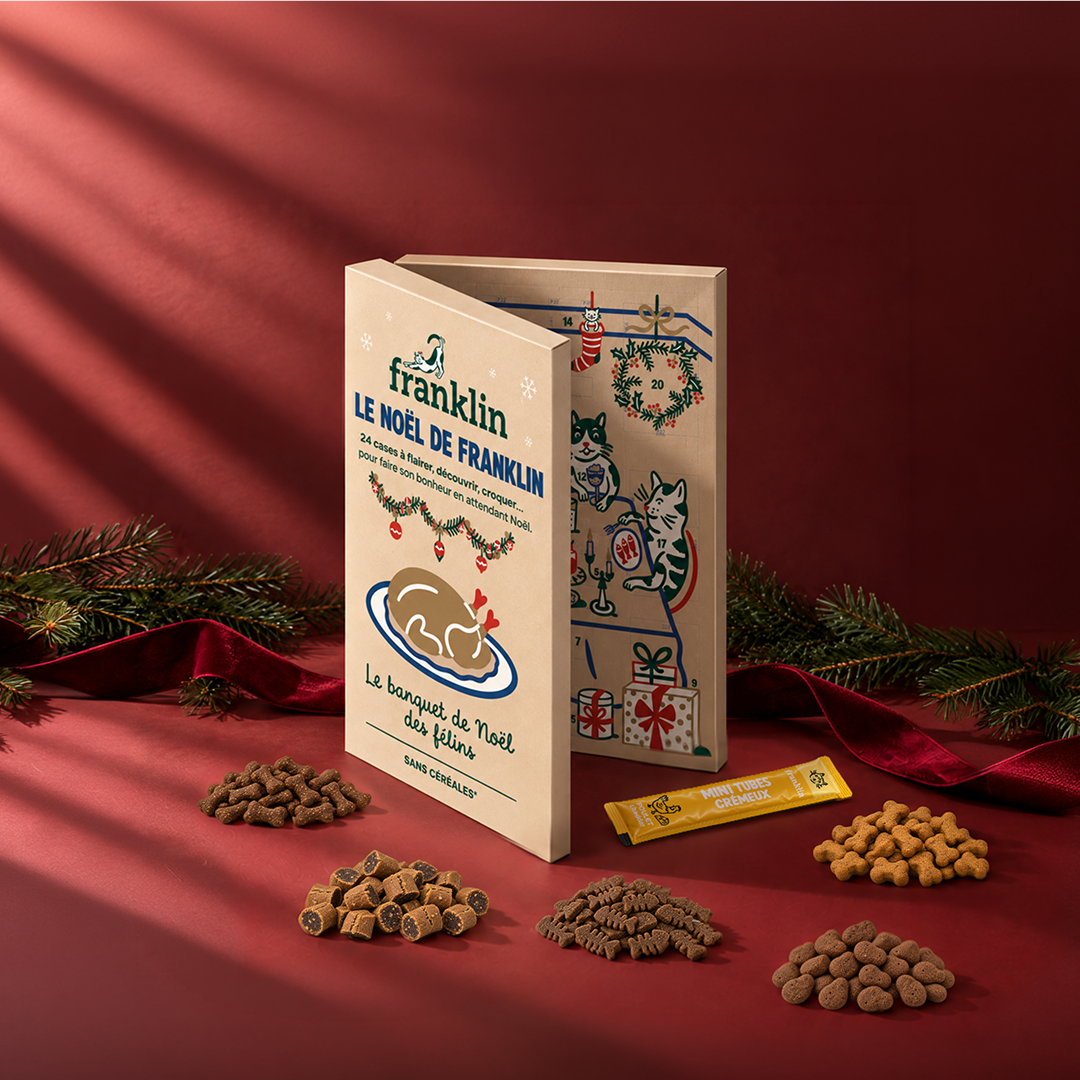Franklin Alimentation premium pour chien et chat. Choisissez la meilleure nourriture pour votre animal : Croquettes sans céréales riches en protéines et faibles en glucides. Découvrez notre large gamme de pâtées et de friandises riches en viande !