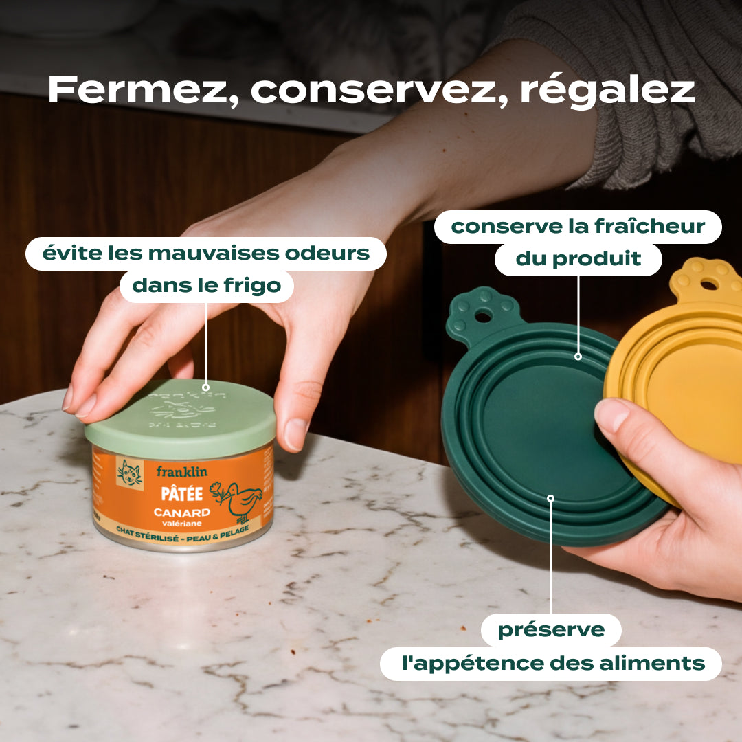 COUVERCLE POUR PÂTÉES & FILETS