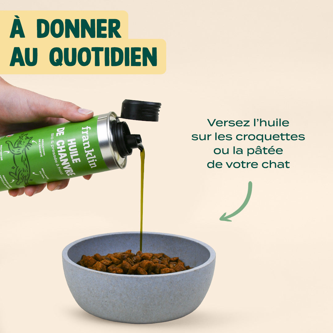 HUILE DE CHANVRE BIO