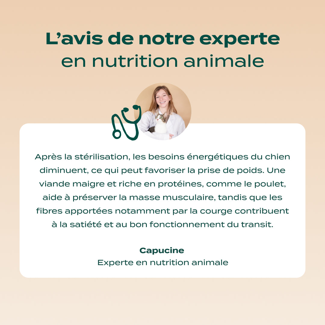 POULET, COURGE, MYRTILLE