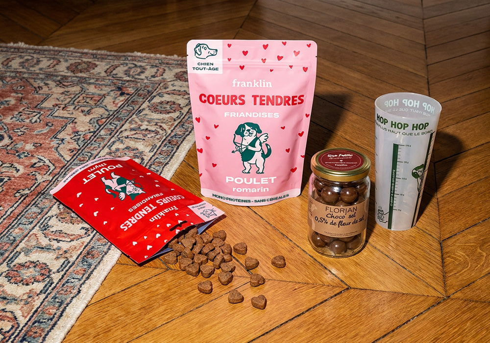 Franklin Alimentation premium pour chien et chat. Choisissez la meilleure nourriture pour votre animal : Croquettes sans céréales riches en protéines et faibles en glucides. Découvrez notre large gamme de pâtées et de friandises riches en viande !