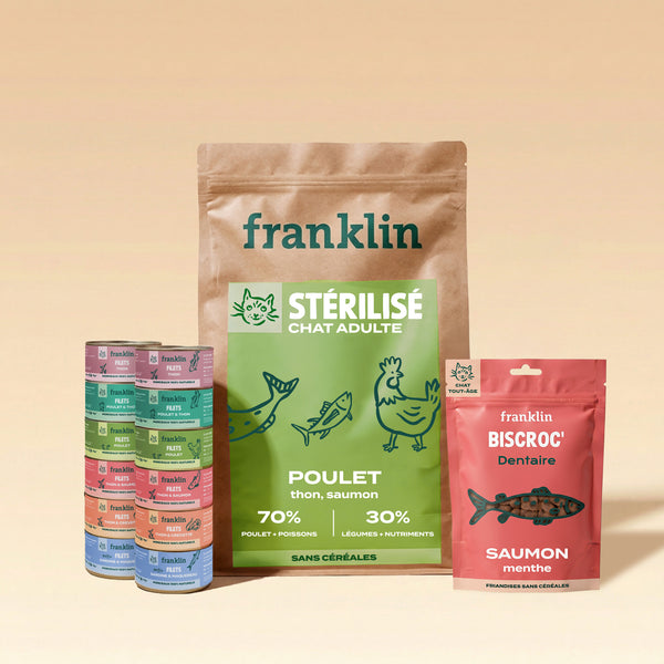 PACK CHAT STÉRILISÉ