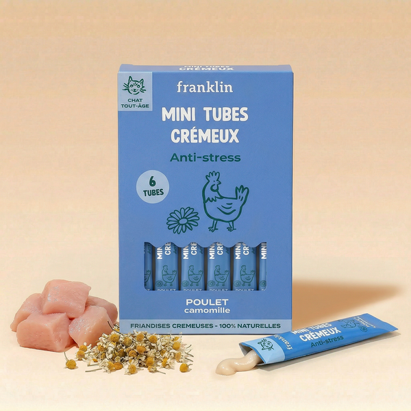 MINI TUBES POULET, CAMOMILLE