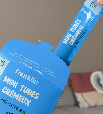 MINI TUBES POULET, CAMOMILLE